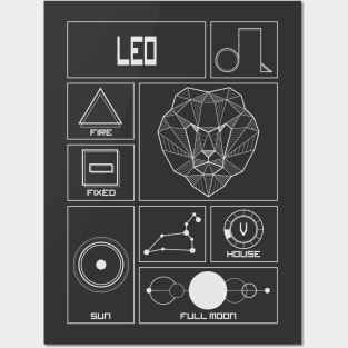 Leo Profile - Astrology Signs Posters and Art